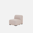 Stormy Outdoor Modular Sofa 1 Seater - Cashew