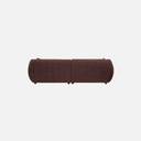 Nearly Famous Sofa Chestnut Weave angled view