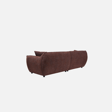 Nearly Famous Sofa Chestnut Weave upholstery detail