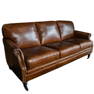 Winchester 3 Seater Sofa - Vintage Cigar