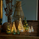 SIRIUS Lucy LED Glass Trees S/2 - Clear