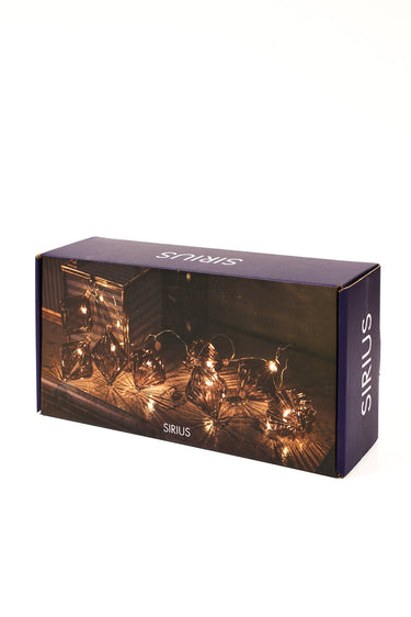 SIRIUS Nellie LED Glass Garland - Dark Oak