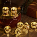 SIRIUS Elly LED Glass Drum Garland - Gold