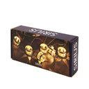 SIRIUS Elly LED Glass Drum Garland - Gold
