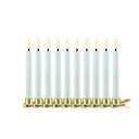 SIRIUS Sille Wax Christmas Tree Candles S/10 - White/Gold