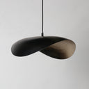 UFO Pendant 57x38cm Black Outside Gold Inside