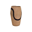 KINTU COLLECTION Elinna Basket - Natural w/Chocolate Wave alternate view