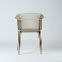 Mars Dining Chair - Transparent Amber