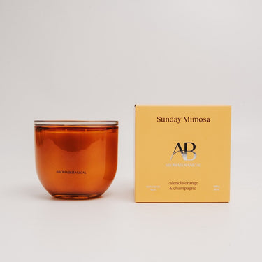 AB Core Candle 400g | Sunday Mimosa - Valencia Orange & Champagne at Online8 Furniture Auckland NZ