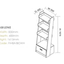 Abilene Tall Shelving Unit at online8 furniture store Auckland