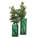 Abode Vase Small Green at online8 furniture store Auckland