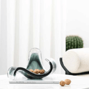 Acadia Curved Triangle Bowl at online8 furniture store Auckland