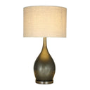 Acapulco Table Lamp - Charcoal + Cement Shade at online8 furniture store Auckland