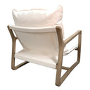 Acer Lounge Chair - Ivory at online8 furniture store Auckland