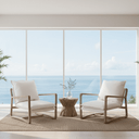 Acer Lounge Chair - Ivory at Online8 Furniture Auckland NZ