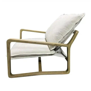 Acer Lounge Chair - Linen at online8 furniture store Auckland
