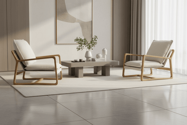 Acer Lounge Chair - Linen at Online8 Furniture Auckland NZ