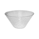 Acrylic Hammered Bowl - 26cm at online8 furniture store Auckland