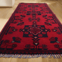 Afghan Andkhoy Hand Knotted Rug 150x55 at online8 furniture store Auckland