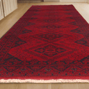 Afghan Andkhoy Hand Knotted Runner 300x80 at online8 furniture store Auckland