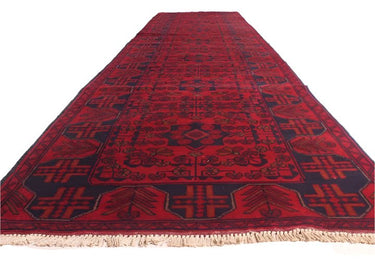 Afghan Andkhoy Hand Knotted Runner 400x81 at online8 furniture store Auckland