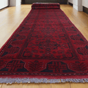 Afghan Andkhoy Hand Knotted Runner 500x80 at online8 furniture store Auckland