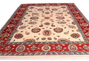 Afghan Fine Hand Knotted Ziegler Rug - 245x175cm at online8 furniture store Auckland