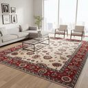 Afghan Fine Hand Knotted Ziegler Rug - 245x175cm at online8 furniture store Auckland