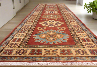 Afghan Handmade Ghazni Runner 300x83 at online8 furniture store Auckland