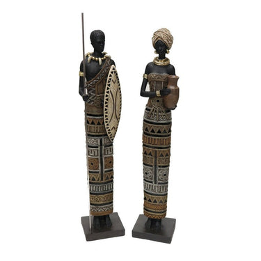 African Lady Statue 57cm at online8 furniture store Auckland