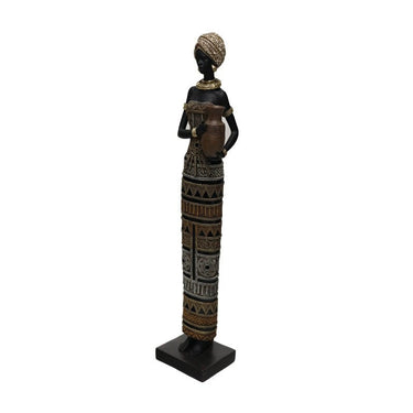 African Lady Statue 57cm at online8 furniture store Auckland