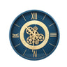 Agate Wall Clock - Royal Blue at online8 furniture store Auckland