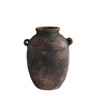Aged Deep Umber Urn Vase - Small at online8 furniture store Auckland