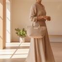 Akiiko - Canvas  Cotton bag,- Small at online8 furniture store Auckland