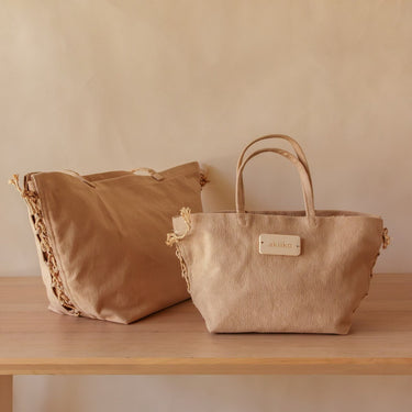 Akiiko - Canvas Tote Bag - Large at online8 furniture store Auckland
