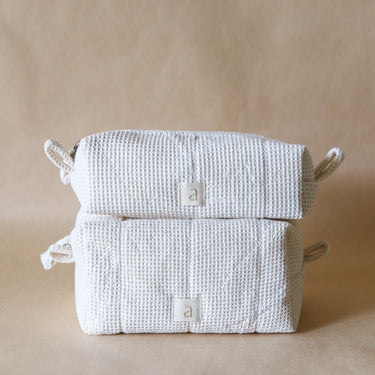 Akiiko - Grid Waffle Block Pouch at online8 furniture store Auckland