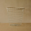Akiiko - Metal Laundry Basket at online8 furniture store Auckland