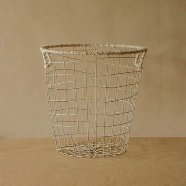 Akiiko - Metal Laundry Basket at online8 furniture store Auckland