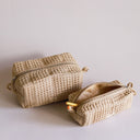 Akiiko - Pique Waffle Block Pouch at online8 furniture store Auckland