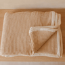 Akiiko - Pique Waffle Throw w/natural Border - Set of 2 at online8 furniture store Auckland
