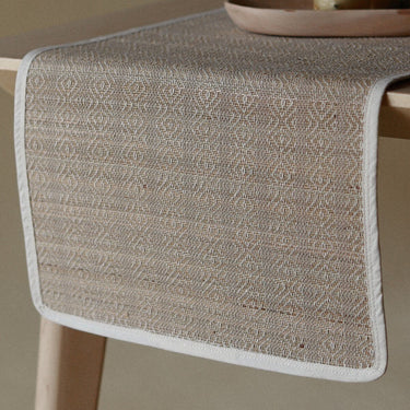 Akiiko - Reed Table Top Set - Placement, Runner, Coaster-Herring Weave at online8 furniture store Auckland