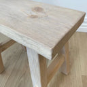 Alabaster Reclaimed wood Bench at online8 furniture store Auckland