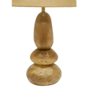 Alba Wooden Table Lamp W/ Jute Shade at online8 furniture store Auckland