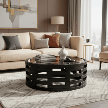 Alicante Round Coffee Table at Online8 Furniture Auckland NZ
