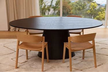 Alice Dining Table - Oval at online8 furniture store Auckland