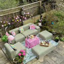 Alice Outdoor Sectional Sofa Set With Ottoman at online8 furniture store Auckland