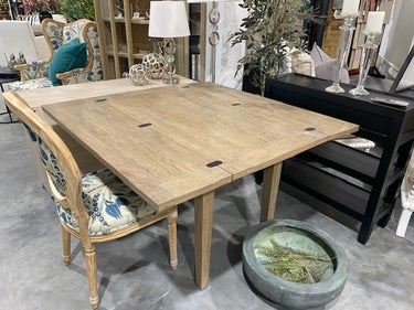Alpine Fold Square Table - Grey at online8 furniture store Auckland