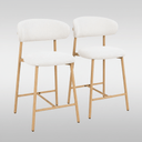 Alto Barstool – Cream & Natural (Set of 2) at Online8 Furniture Auckland NZ