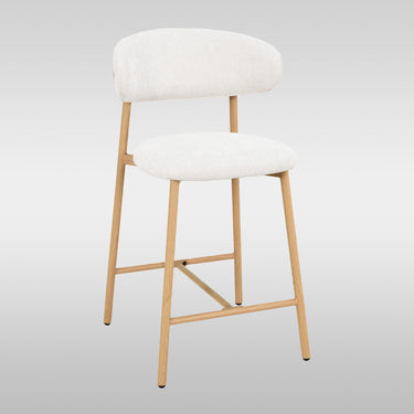 Alto Barstool – Cream & Natural (Set of 2) at Online8 Furniture Auckland NZ