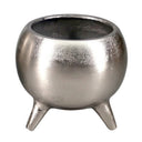 Alu Pot on 3 Legs - Silver at online8 furniture store Auckland